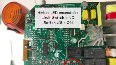 Configuraci&oacute;n DIP SWITCH Tarjeta Operadora MEOPAD